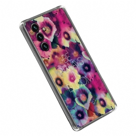 Deksel Til Samsung Galaxy A14 / A14 5G Floral Silikon