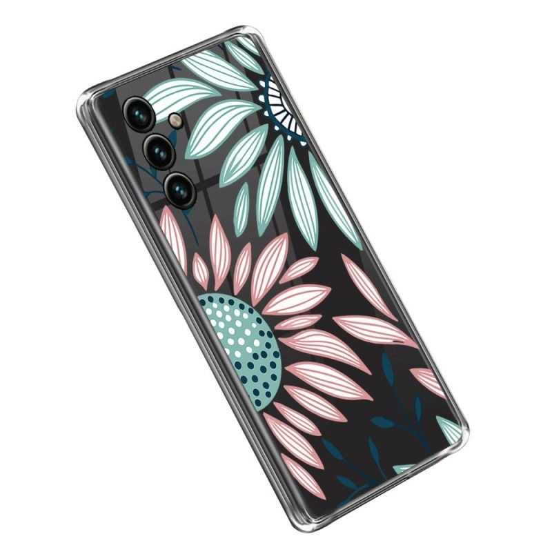Deksel Til Samsung Galaxy A14 / A14 5G Sømløs Blomster