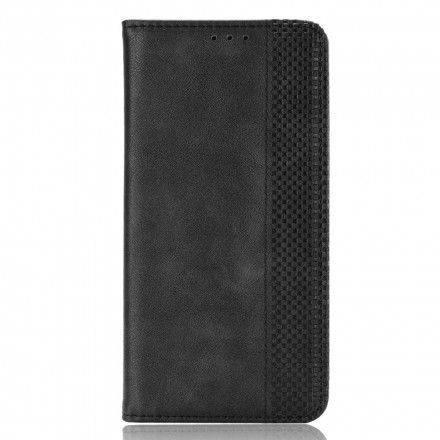 Beskyttelse Deksel Til Samsung Galaxy XCover 5 Folio Deksel Vintage Stilisert Skinneffekt