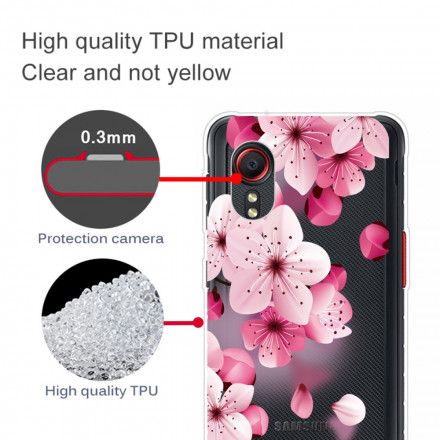 Deksel Til Samsung Galaxy XCover 5 Små Rosa Blomster