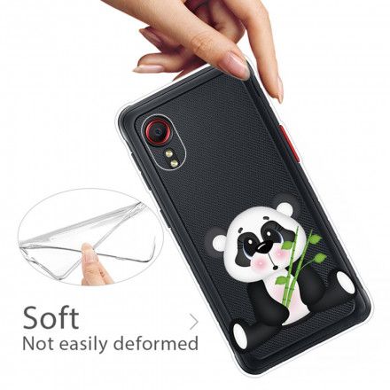 Deksel Til Samsung Galaxy XCover 5 Transparent Trist Panda