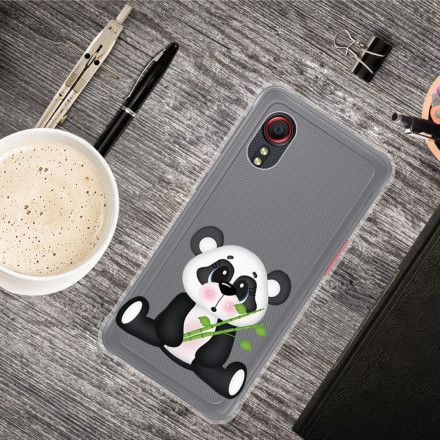 Deksel Til Samsung Galaxy XCover 5 Transparent Trist Panda