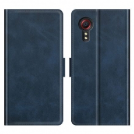 Folio Deksel Til Samsung Galaxy XCover 5 Design I Kunstskinn