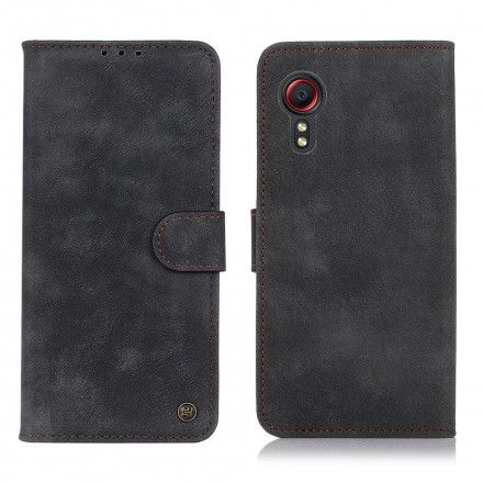 Folio Deksel Til Samsung Galaxy XCover 5 Vintage Skinnnagle