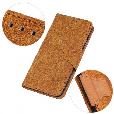 Folio Deksel Til Samsung Galaxy XCover 5 Vintage Splittskinn