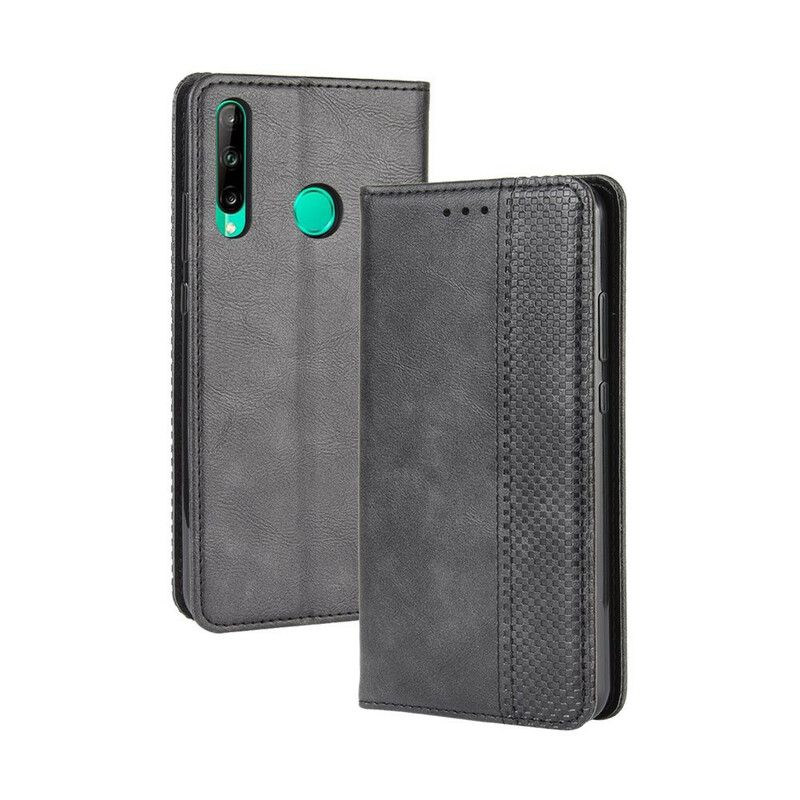 Beskyttelse Deksel Til Huawei P40 Lite E / Huawei Y7p Folio Deksel Stylet Vintage Skinneffekt