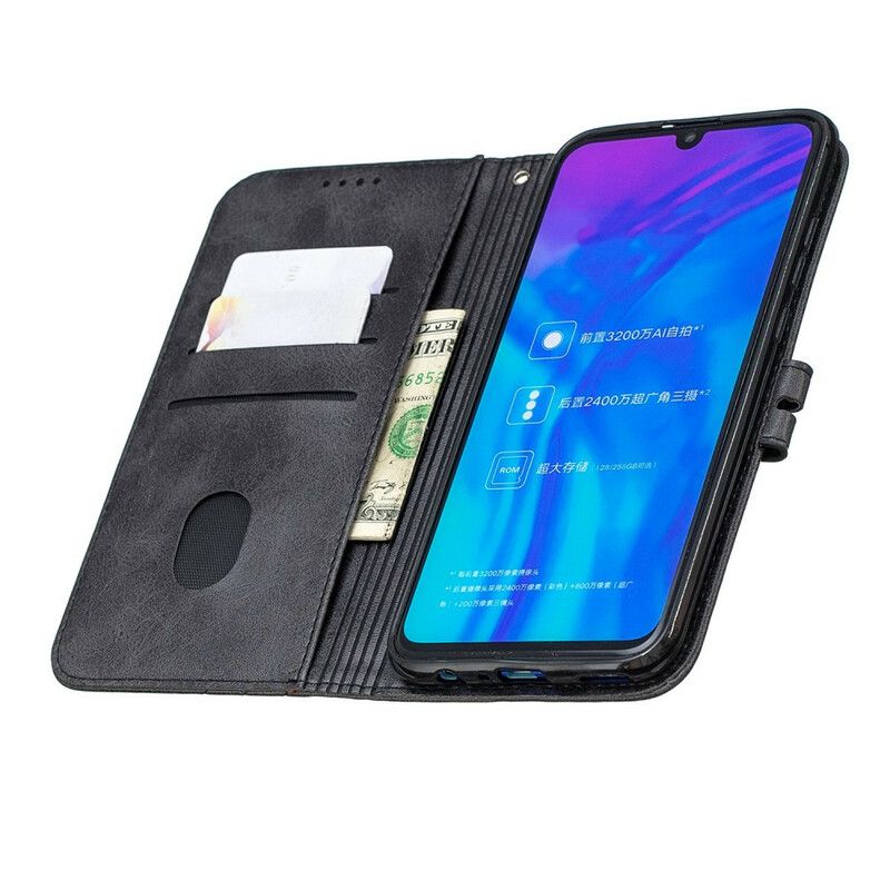 Folio Deksel Til Huawei P40 Lite E / Huawei Y7p Faux Leather Best Case