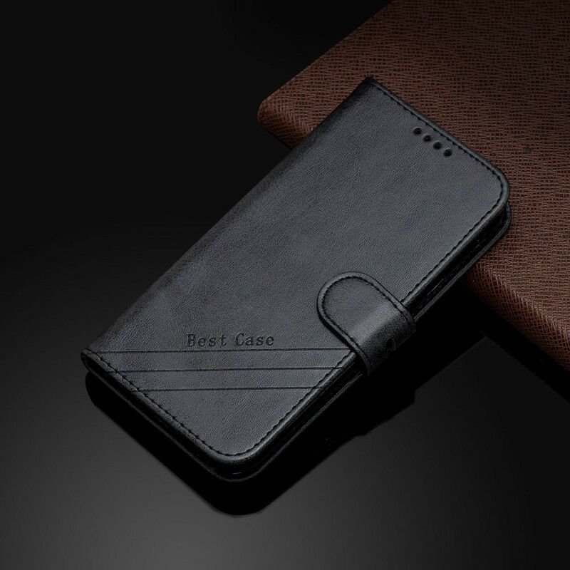 Folio Deksel Til Huawei P40 Lite E / Huawei Y7p Faux Leather Best Case