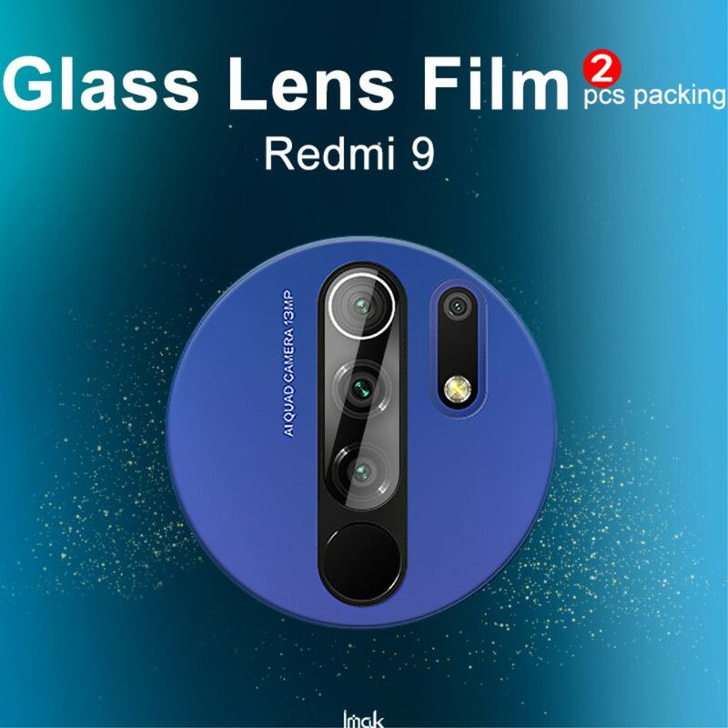 Beskyttende Linse I Herdet Glass For Xiaomi Redmi 9 Imak