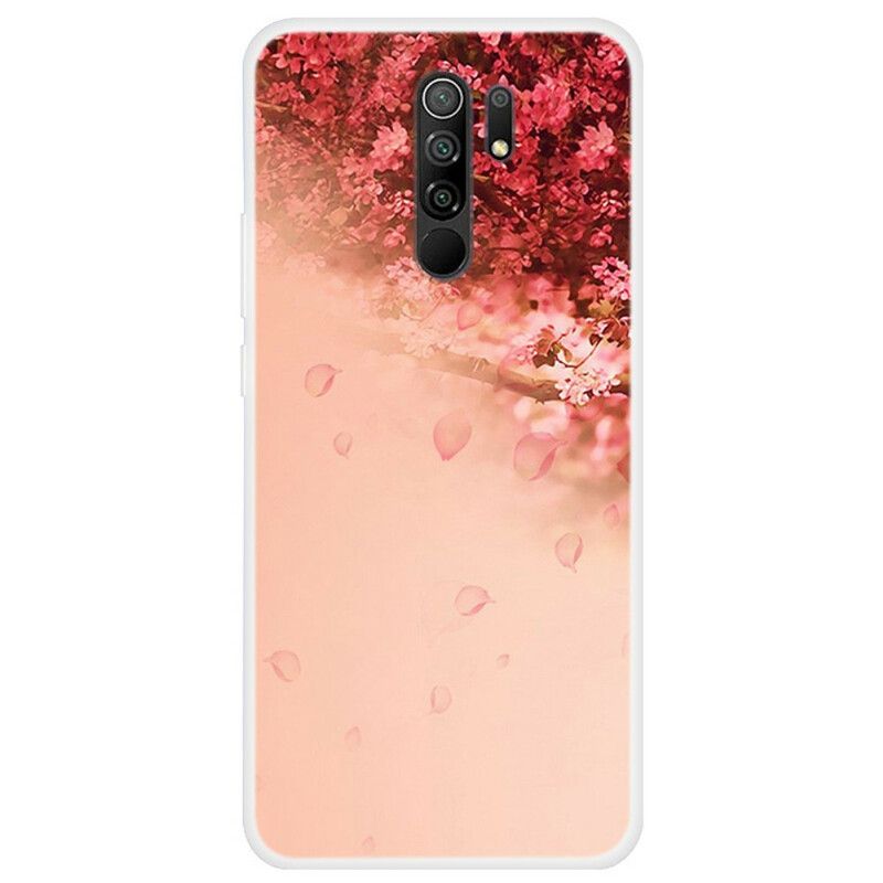 Deksel Til Xiaomi Redmi 9 Transparent Romantisk Tre