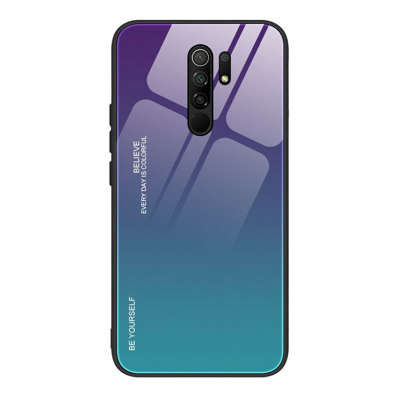 Deksel Til Xiaomi Redmi 9 Vær Deg Selv Herdet Glass