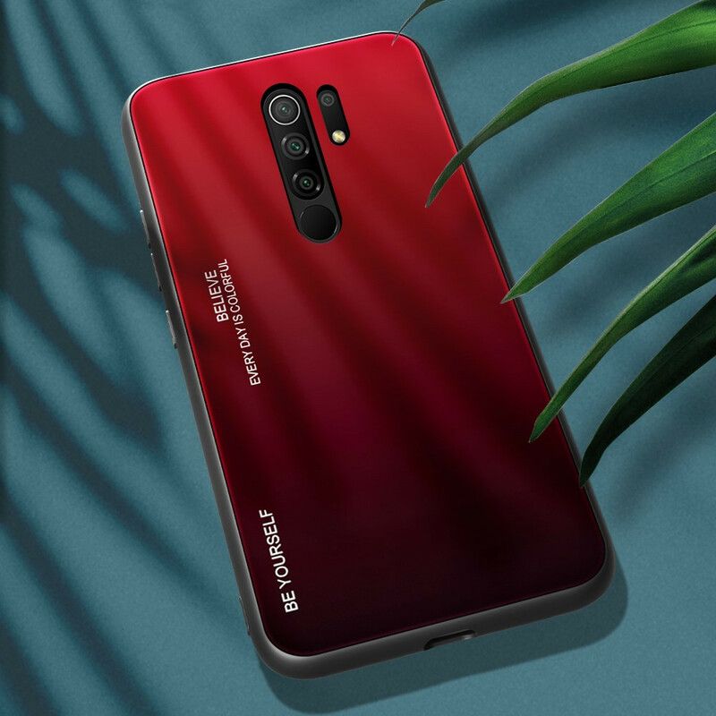 Deksel Til Xiaomi Redmi 9 Vær Deg Selv Herdet Glass