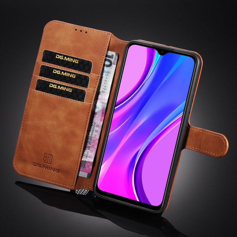 Folio Deksel Til Xiaomi Redmi 9 Dg.ming Retro