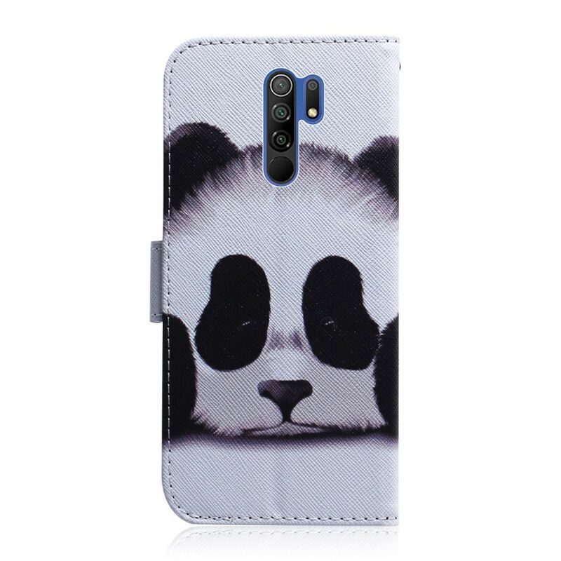 Lærdeksel Til Xiaomi Redmi 9 Panda-ansikt