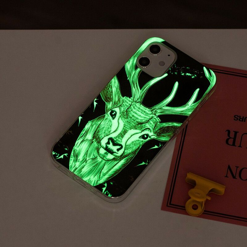 Deksel Til iPhone 12 Mini Fluorescerende Majestic Stag