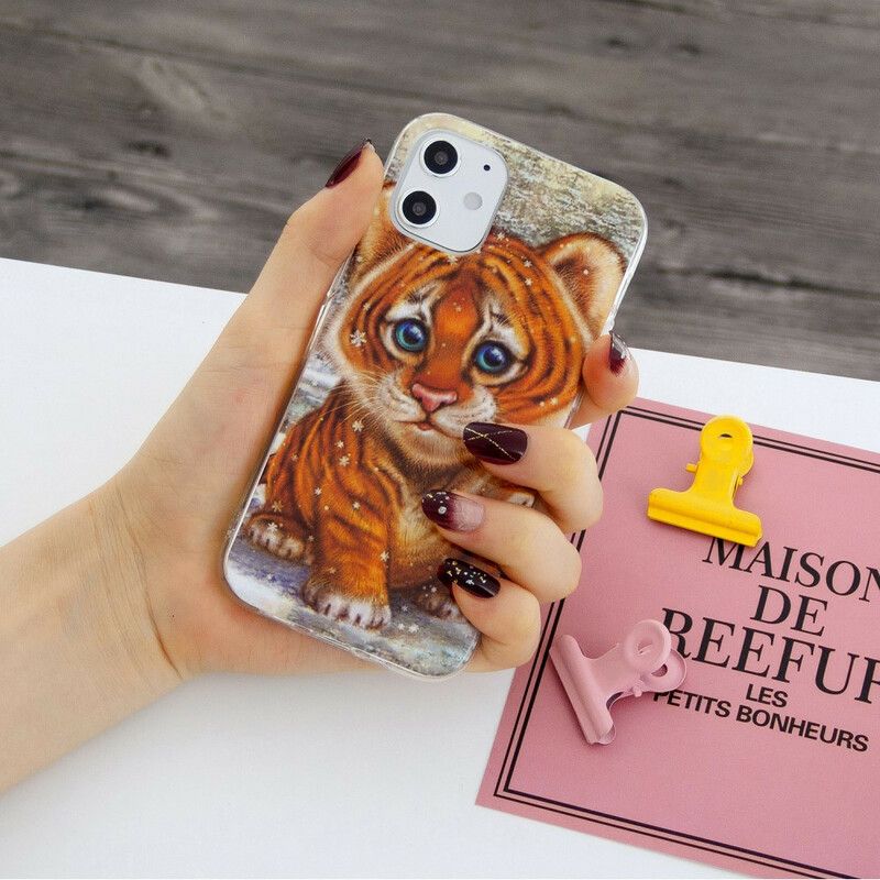 Deksel Til iPhone 12 Mini Tigerbaby