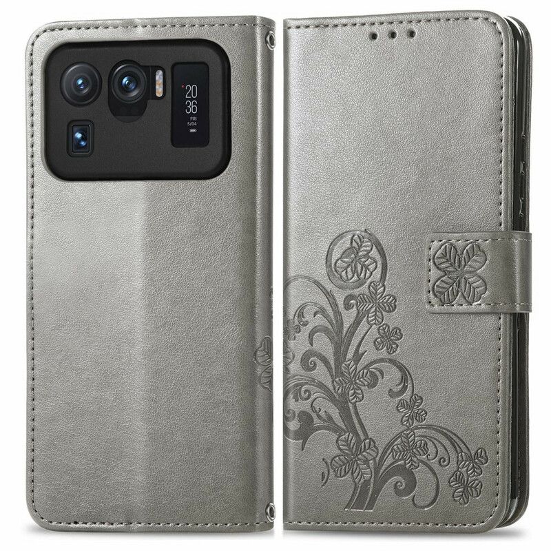 Folio Deksel Til Xiaomi Mi 11 Ultra Asiatiske Blomster