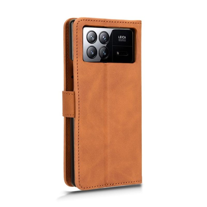 Folio Deksel Xiaomi Mix Fold 3 Semsket Skinneffekt