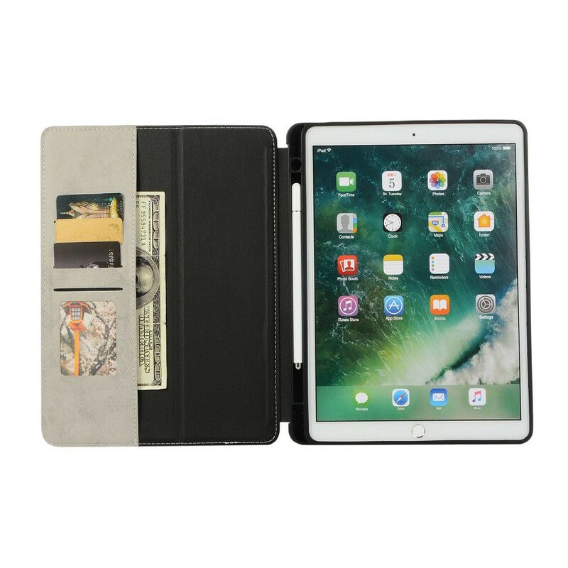 Case Til iPad 10.2" (2020) (2019) / Air 10.5" / Pro 10.5" Luksus Skinneffekt