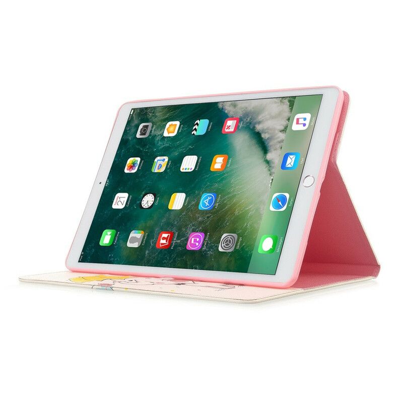 Etui Til iPad 10.2" (2020) (2019) / Air 10.5" / Pro 10.5" Elefant I Regnet