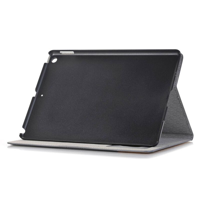 Etui Til iPad 10.2" (2020) (2019) / Air 10.5" / Pro 10.5" Tofarget Teksturert