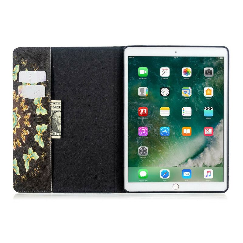 Etui Til iPad 10.2" (2020) (2019) / Air 10.5" / Pro 10.5" Vakre Sommerfugler