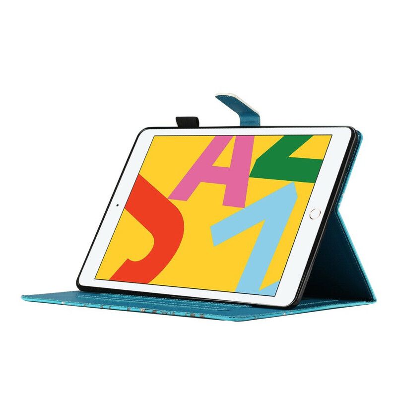 Folio Deksel Til iPad 10.2" (2020) (2019) / Air 10.5" / Pro 10.5" Blomster