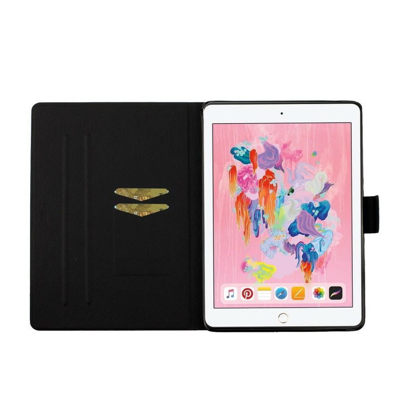 Folio Deksel Til iPad 10.2" (2020) (2019) / Air 10.5" / Pro 10.5" Blomster