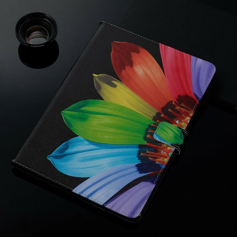 Folio Deksel Til iPad 10.2" (2020) (2019) / Air 10.5" / Pro 10.5" Blomsterfarge