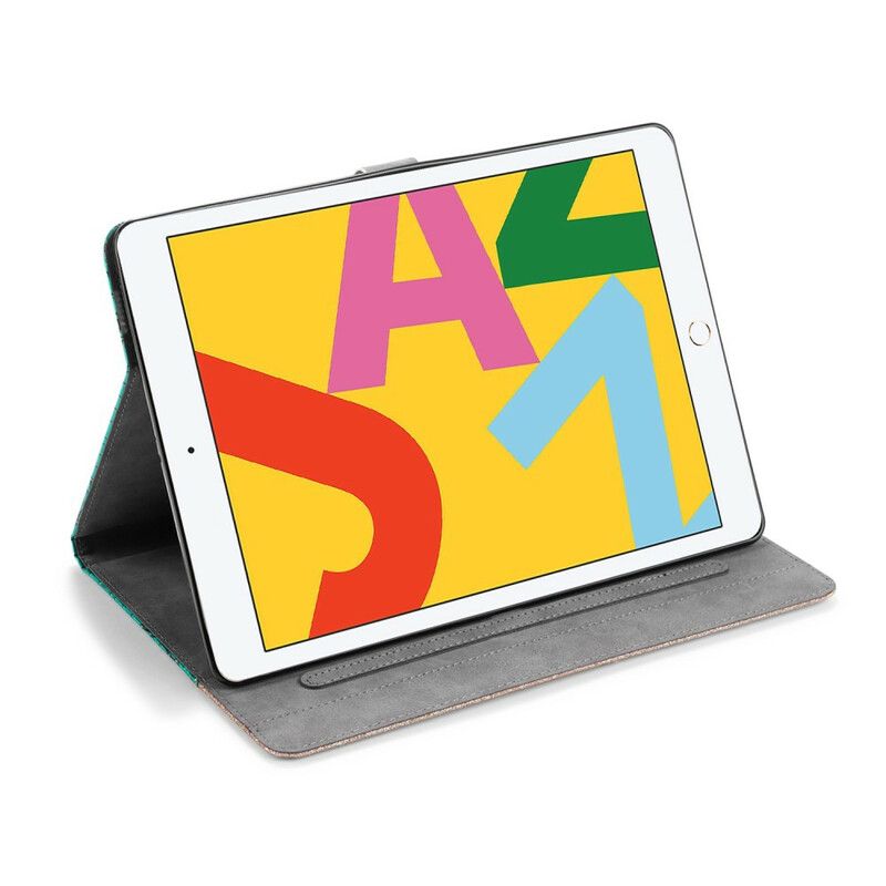 Folio Deksel Til iPad 10.2" (2020) (2019) / Air 10.5" / Pro 10.5" Croc Glitter