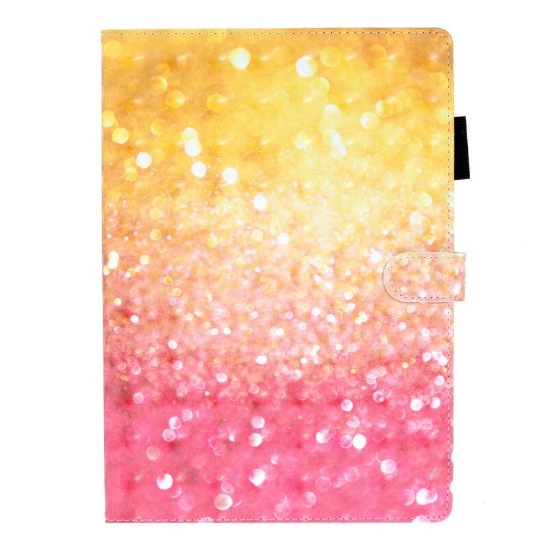 Folio Deksel Til iPad 10.2" (2020) (2019) / Air 10.5" / Pro 10.5" Glittergradient