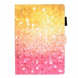 Folio Deksel Til iPad 10.2" (2020) (2019) / Air 10.5" / Pro 10.5" Glittergradient