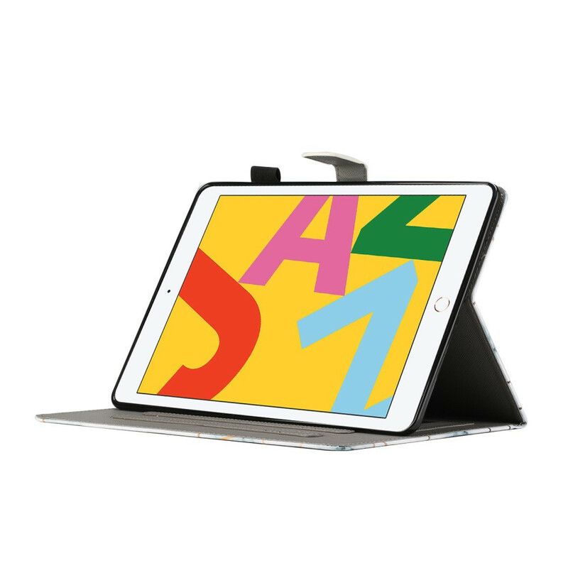 Folio Deksel Til iPad 10.2" (2020) (2019) / Air 10.5" / Pro 10.5" Marmor