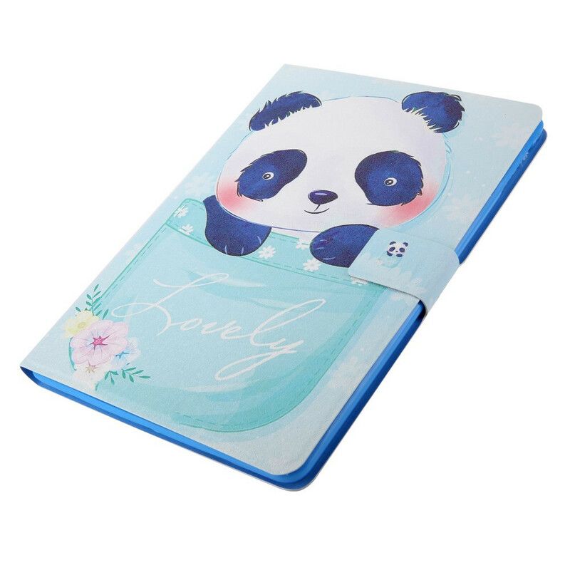 Folio Deksel Til iPad 10.2" (2020) (2019) / Air 10.5" / Pro 10.5" Panda