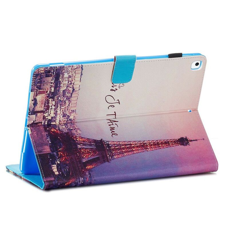 Folio Deksel Til iPad 10.2" (2020) (2019) / Air 10.5" / Pro 10.5" Paris Jeg Elsker Deg