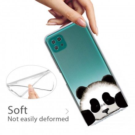 Deksel Til Samsung Galaxy A22 5G Transparent Panda