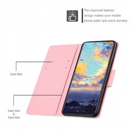 Folio Deksel Til Samsung Galaxy A22 5G Floral Series