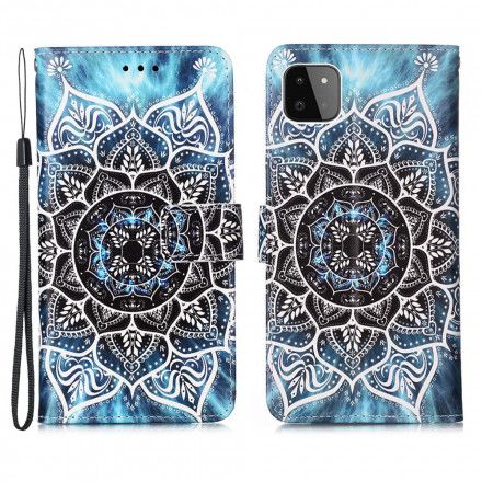 Folio Deksel Til Samsung Galaxy A22 5G Mandala I Himmelen