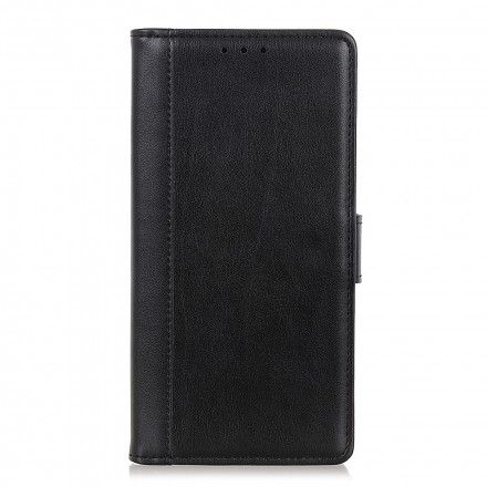 Folio Deksel Til Samsung Galaxy A22 5G Style Leather Elegance