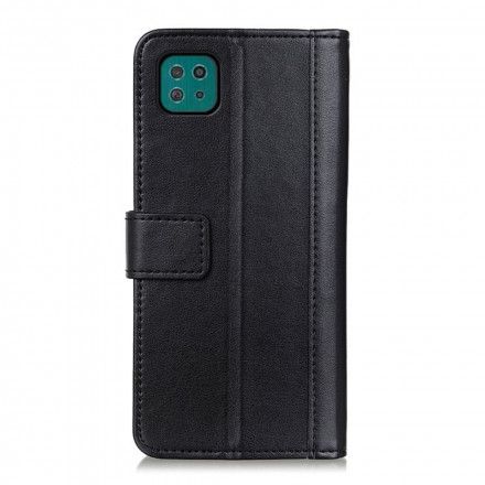 Folio Deksel Til Samsung Galaxy A22 5G Style Leather Elegance