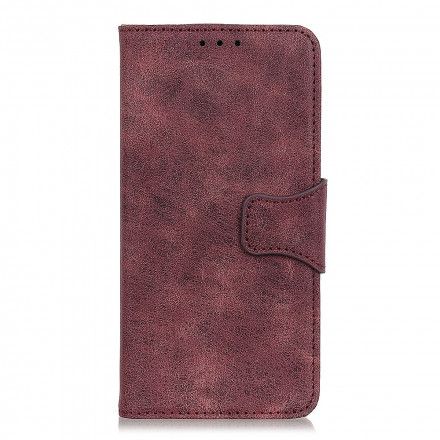 Folio Deksel Til Samsung Galaxy A22 5G Vintage Split Leather