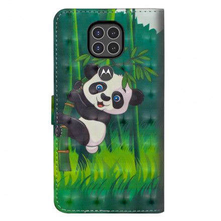 Lærdeksel Til Moto G9 Play Panda Og Bambus