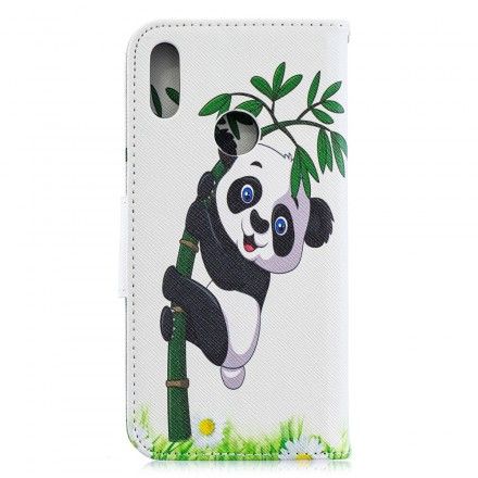 Folio Deksel Til Huawei Y6 2019 / Honor 8A Panda På Bambus