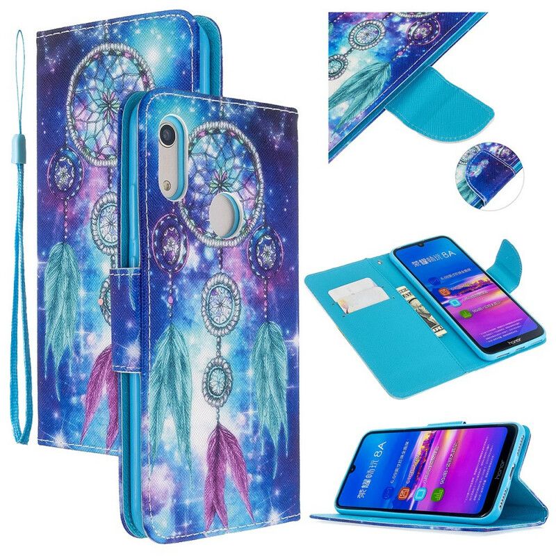 Folio Deksel Til Huawei Y6 2019 / Honor 8A Twilight Dreamcatcher