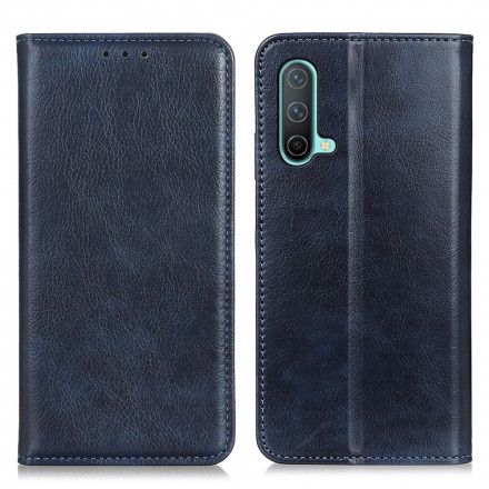 Beskyttelse Deksel Til OnePlus Nord CE 5G Folio Deksel Elegance Split Litchi Leather