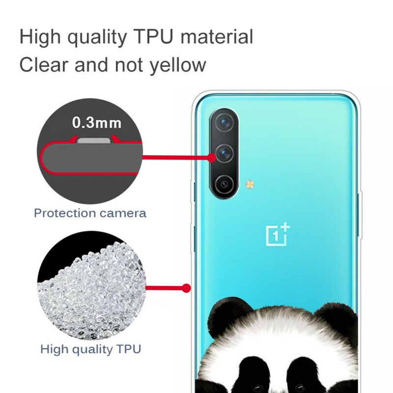 Deksel Til OnePlus Nord CE 5G Transparent Panda