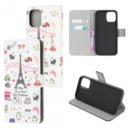 Folio Deksel Til Xiaomi Mi 11 Lite 5G NE / Mi 11 Lite 4G / 5G Jeg Elsker Paris