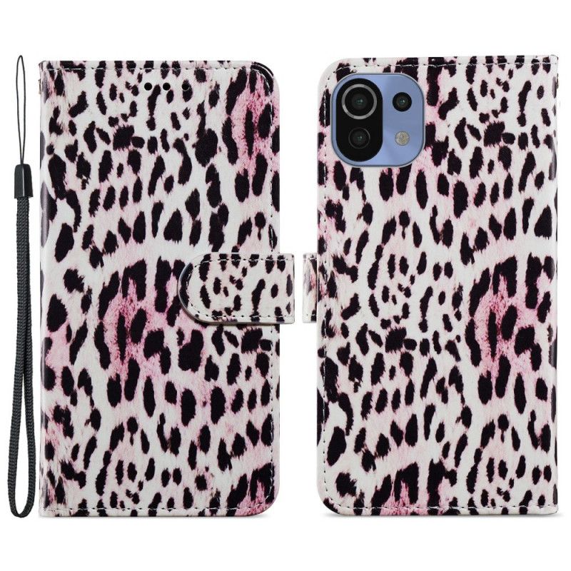 Folio Deksel Til Xiaomi Mi 11 Lite 5G NE / Mi 11 Lite 4G / 5G Leopardprint