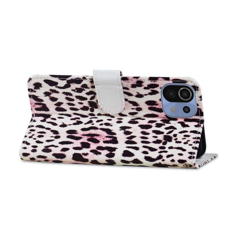 Folio Deksel Til Xiaomi Mi 11 Lite 5G NE / Mi 11 Lite 4G / 5G Leopardprint