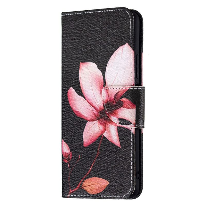 Folio Deksel Til Xiaomi Mi 11 Lite 5G NE / Mi 11 Lite 4G / 5G Rosa Blomst